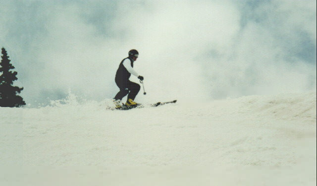 Skier and exercise animal John Hunt